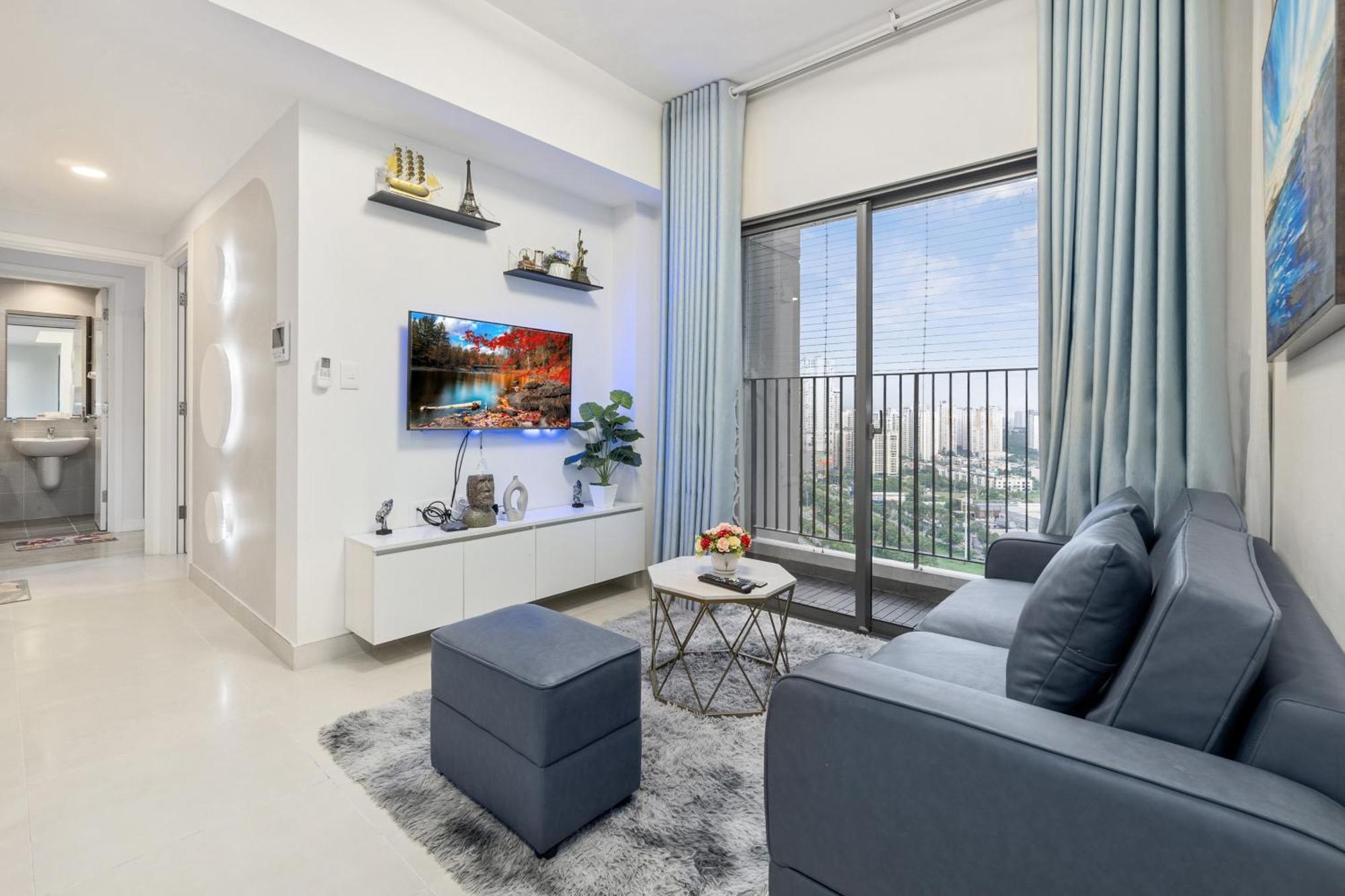 Cozy 2 Bedrooms Condo In T1 Masteri Thao Dien, Fully Furnished With Full Amenities ホーチミン市 エクステリア 写真