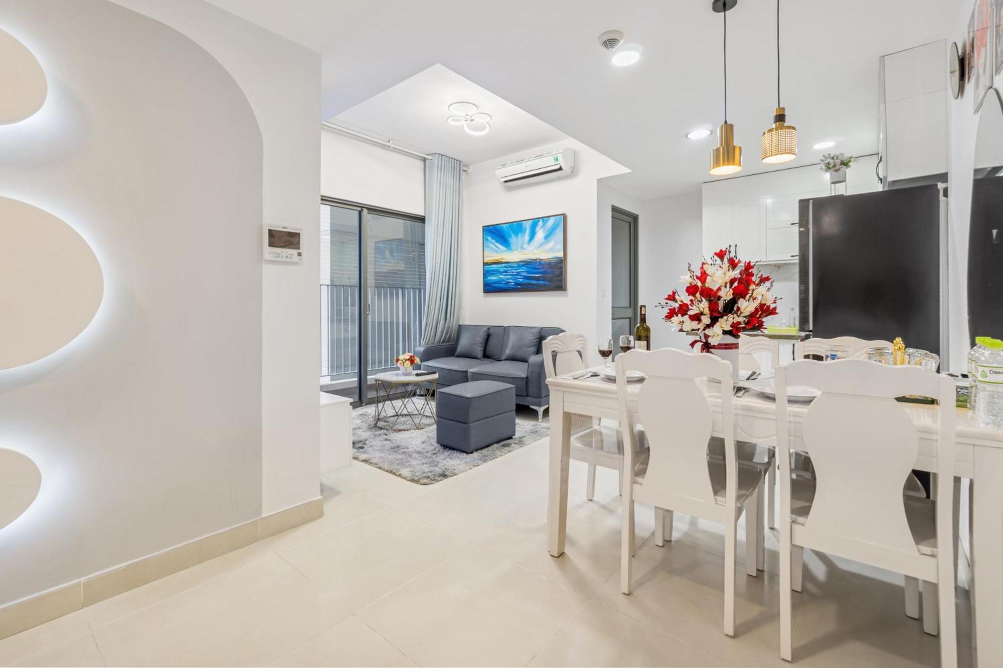 Cozy 2 Bedrooms Condo In T1 Masteri Thao Dien, Fully Furnished With Full Amenities ホーチミン市 エクステリア 写真