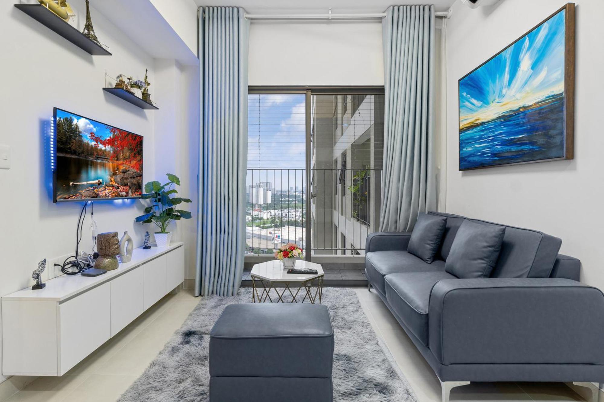 Cozy 2 Bedrooms Condo In T1 Masteri Thao Dien, Fully Furnished With Full Amenities ホーチミン市 エクステリア 写真
